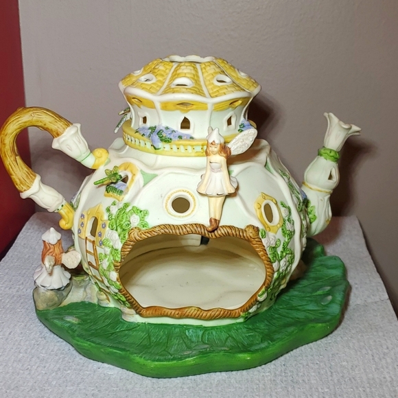 Partylite Fairy home teapot candle holder - Picture 3 of 8